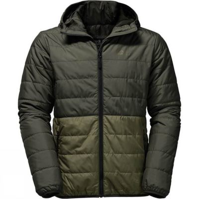 Chaquetas Jack Wolfskin Cooper Bay Hombre Verde Oliva - Chile QXH961750